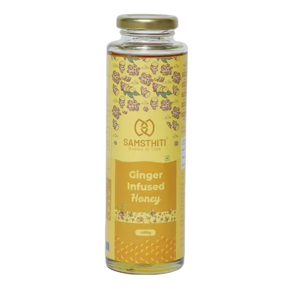 Samsthiti Ginger Infused Honey 480g