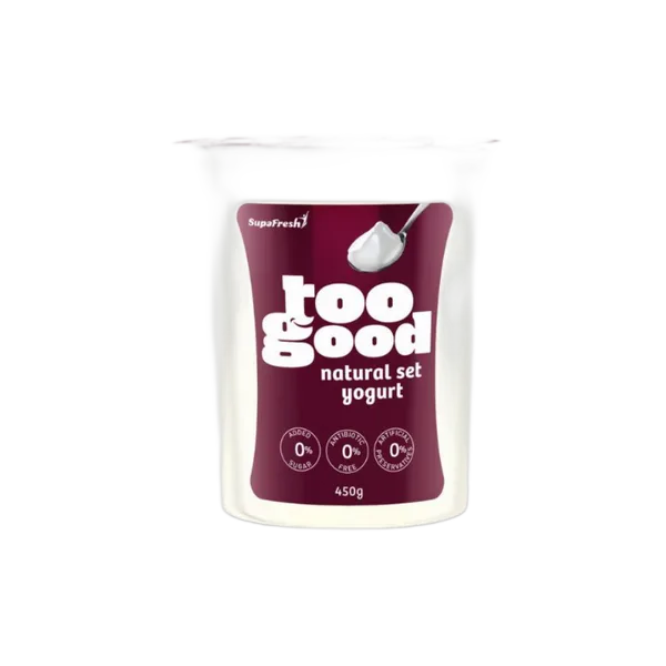 Too Good Natural Set Yogurt 450ml