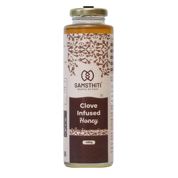 Samsthiti Clove Infused Honey 480g