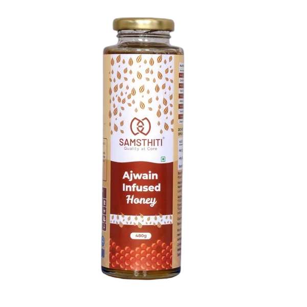 Samsthiti Ajwain Infused Honey 480g