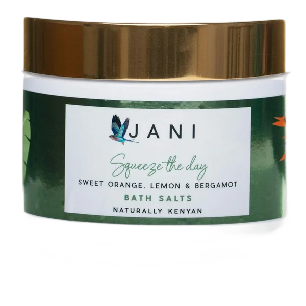 Jani Squeeze The Day Sweet Orange, Lemon & Bergamot Bath Salts 275g