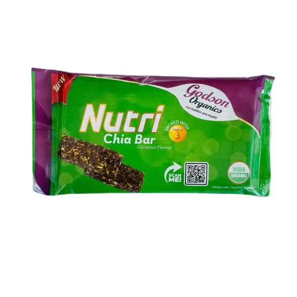 Nutri Chia Bar Cinnamon Flavour 80g
