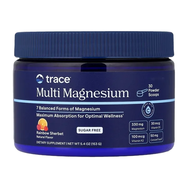 Trace Mineral Multi Mag Rainbow Sherbet Pwdr 330mg 153g #Mm05