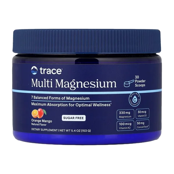 Trace Mineral Multi Mag Orange Mango Pwdr 330mg 153g #Mm01