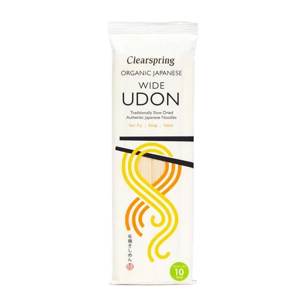 Clear Spring Org Jap Wide Udon Noodles 200g