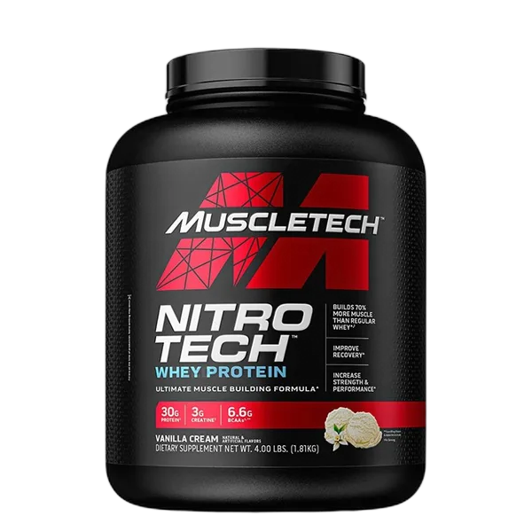 Muscle Tech Nitrotech Perf Series Vanilla (4.00lb) 1.81kg