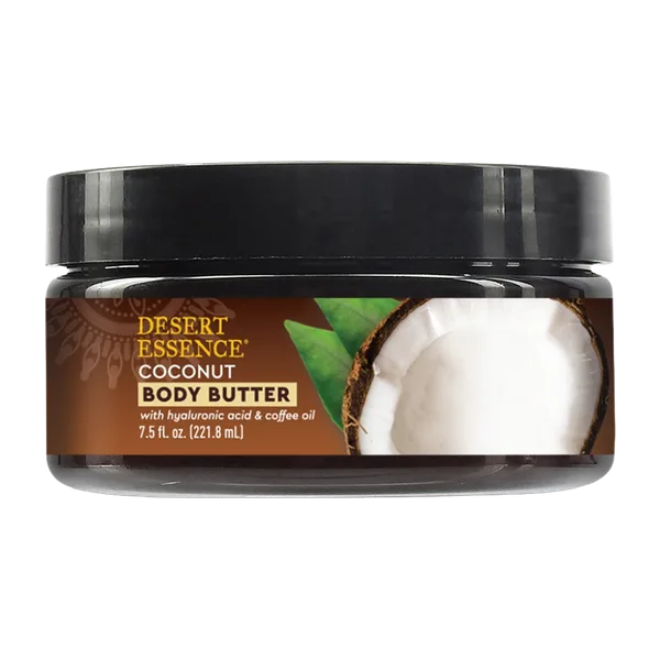 Desert Essence Coconut Body Butter 7.5oz/221.8ml