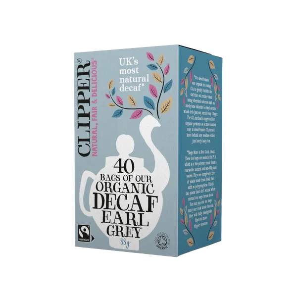 Clipper Org Decaf Earl Grey 40'S 88g