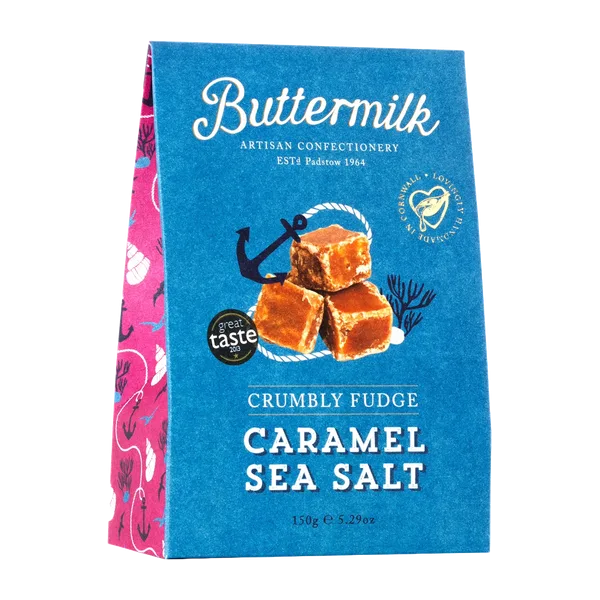 Buttermilk Gluten-Free Crumbly Fudge Caramel Sea Salt 150 G
