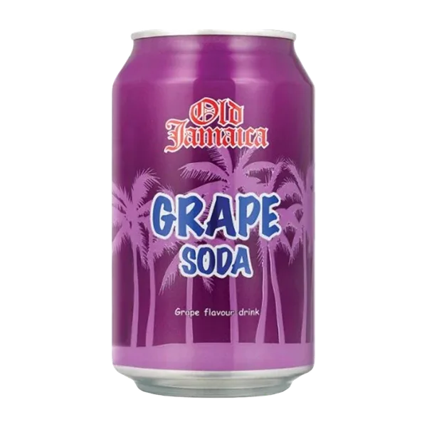 Old Jamaica Grape Soda Soft Drink (D/G) 330 Ml