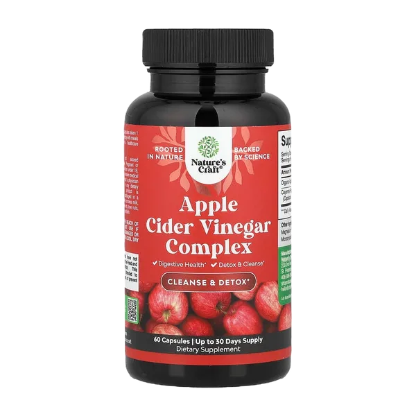 Nature'S Craft Apple Cider Vinegar Complex 60caps