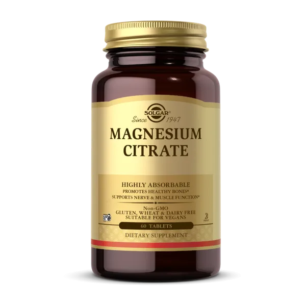 Solgar Magnesium Citrate 60tabs