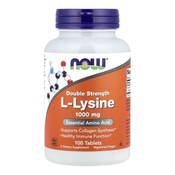 Now L Lysine 1000 Mg Tablets 100'S