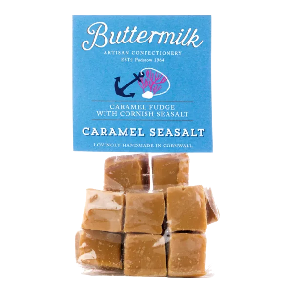 Buttermilk Gluten-Free Caramel Sea Salt Fudge 175 G