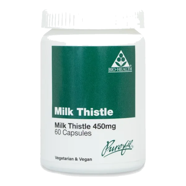 Bio H Milk Thistle Veg Capsules 60'S