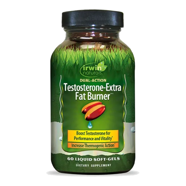 Irwin Naturals Testosterone-Extra Fat Burner 60 Softgels
