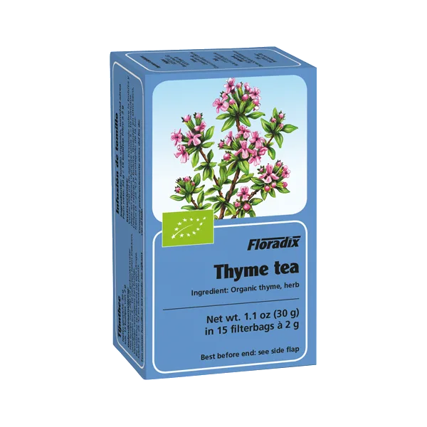Floradix Organic Thyme Herb Tea 30 G 15'S