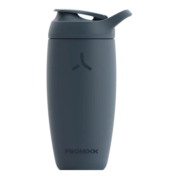 Promixx Stainless Steel Midnight Blue Premium Shaker Bottle 550 Ml