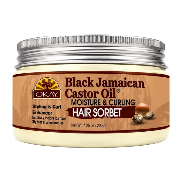 Okay B/Jamaican Castor Oil Mc Hair Sorbet 205 G