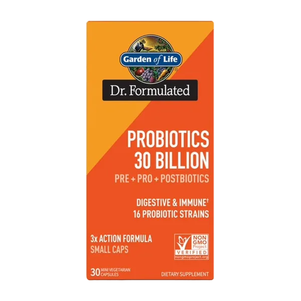 Garden Of Life Dr. Formulated Probiotics Pre+Pro+Postbiotics Dig. & Imm 30bln 30caps