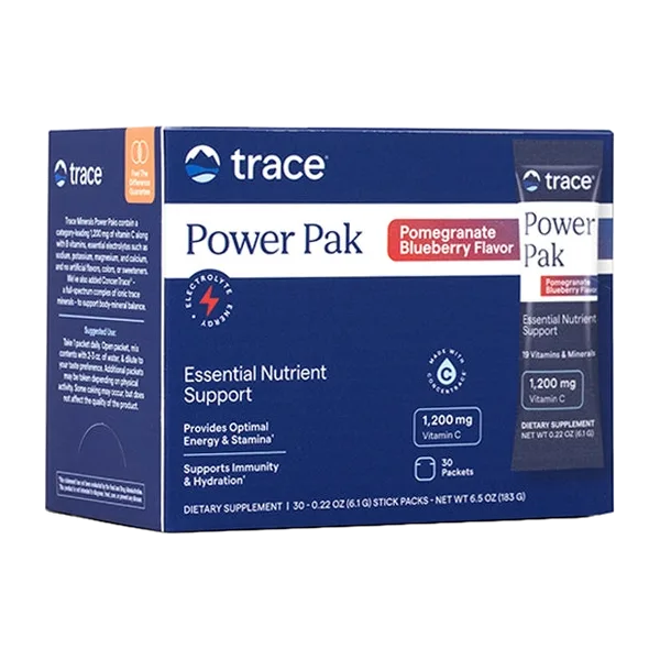 Trace Minerals Electrolyte Power Pak Pomegranate Blueberry (30pkts) 183 G