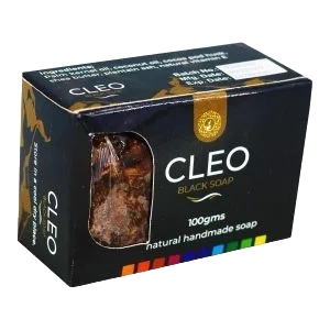 Cleo Nature Pure African Black Soap 100 G
