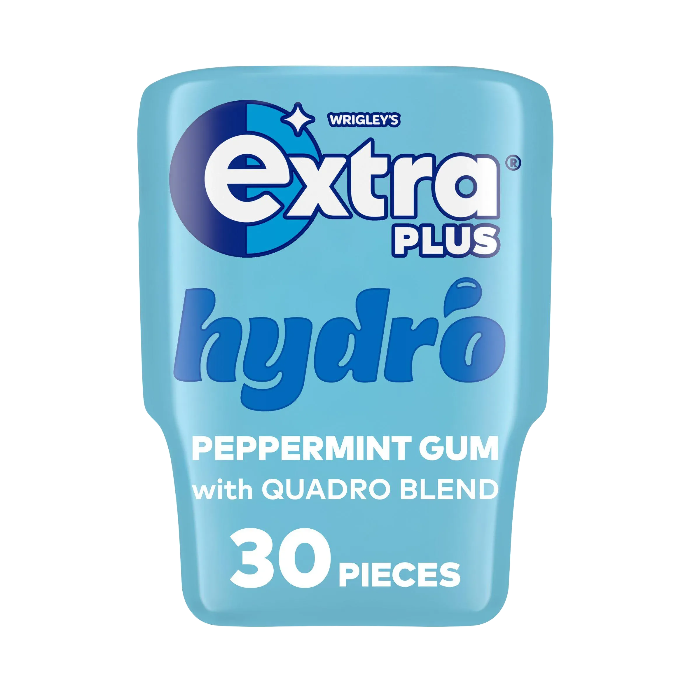 Wrigleys Sugar-Free Extra Plus Hydro Peppermint Flavour Gum 30'S 67 G