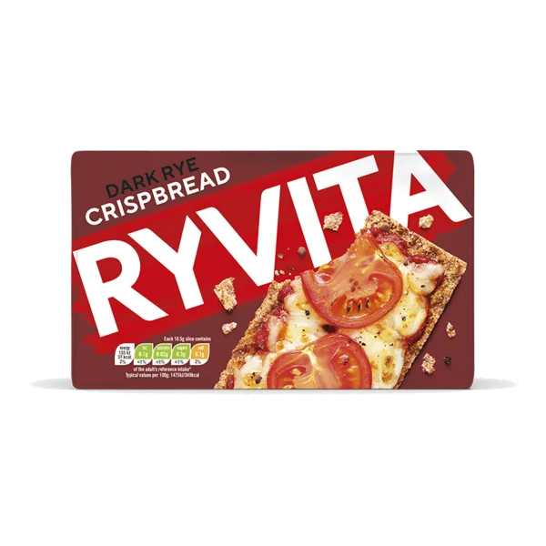 Ryvita Dark Rye Crispbread 150 G