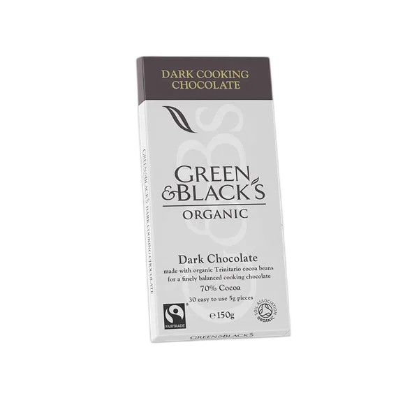 Green & Black'S Org Cooking Choc Dark 150g