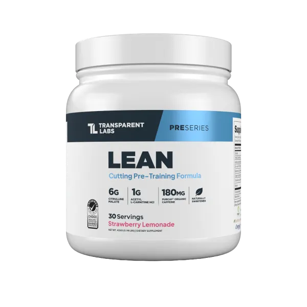 T/Labs Lean Pre-Workout S/Berry Lemonade 30svs/426g #Tpl002105