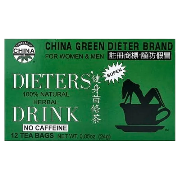 Uncle Lee's China Green Dieter Tea 12's 24g #Ulcg12601
