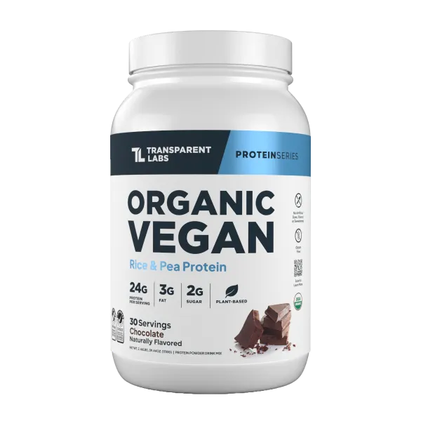 T/Labs Org Vegan Rice & Pea Prot.Choc Pwdr 30svs/1118g #Tpl021101