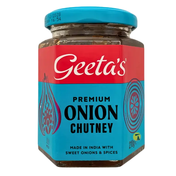 Geeta's Premium Onion Chutney 210g #438124