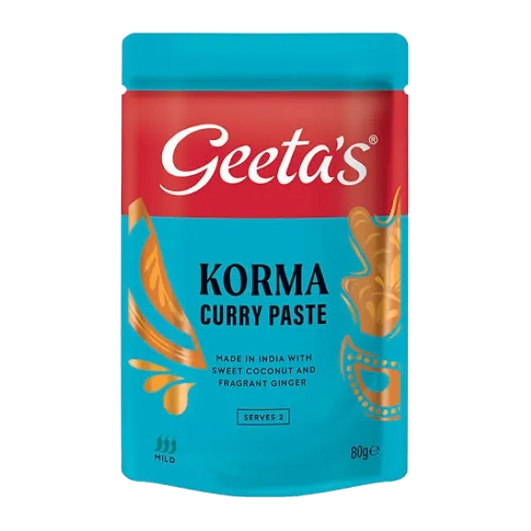 Geeta's Korma Curry Paste 80g #436671