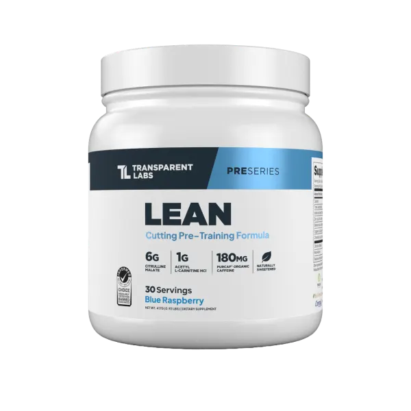 T/Labs Lean Pre-Workout Blue R/Berry 30svs/417g #Tpl002102