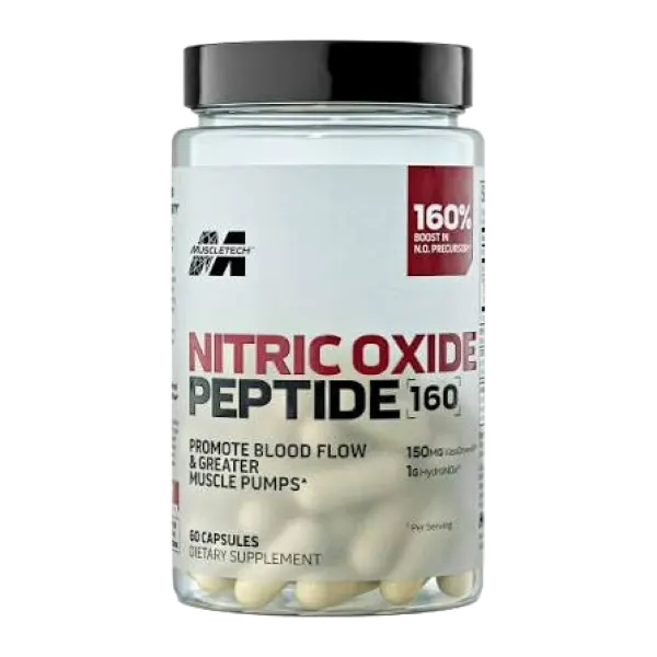 Mtech Nitric Oxide Peptide [160] 150mg Caps 60's #Sku0002937