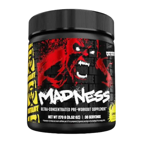 Mutant Madness Uc Pre-Workout Lemonade 30svs/270g #33508us