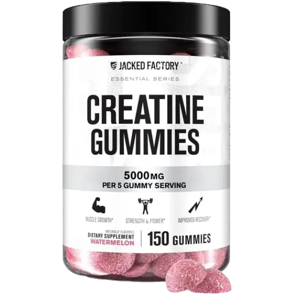 Jacked Factory Creatine Monohydrate W/Melon Gummies 150's #Jf-352