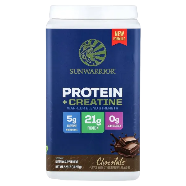 Sunwarrior Blend Gf Prot. + Creatine Choc Pwdr 1.025kg #166015011