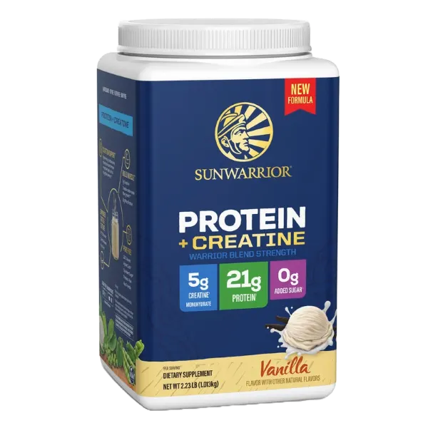 Sunwarrior Blend Gf Prot. + Creatine Vanilla Pwdr 1.013kg #166035011