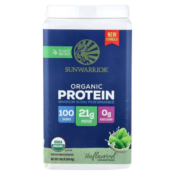 Sunwarrior Blend Org Unflavored Prot. Pwdr 854.8g #164021011