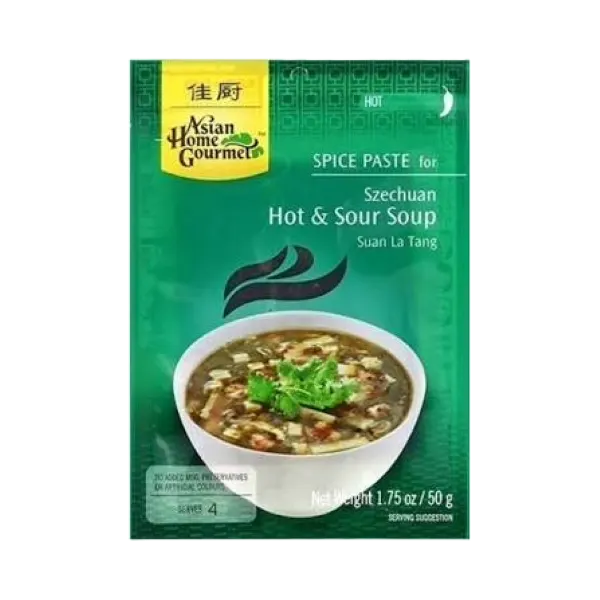 Ahg Szechuan Hot & Sour Soup S/Paste 50g #428622