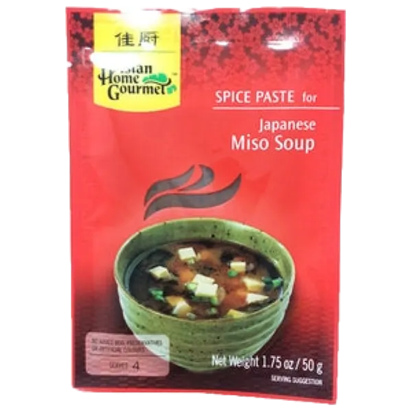 Ahg Japanese Miso Soup S/Paste 50g #428611