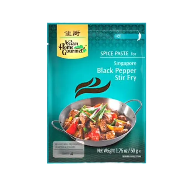 Ahg Singapore Black Pepper S/Fry S/Paste 50g #428615