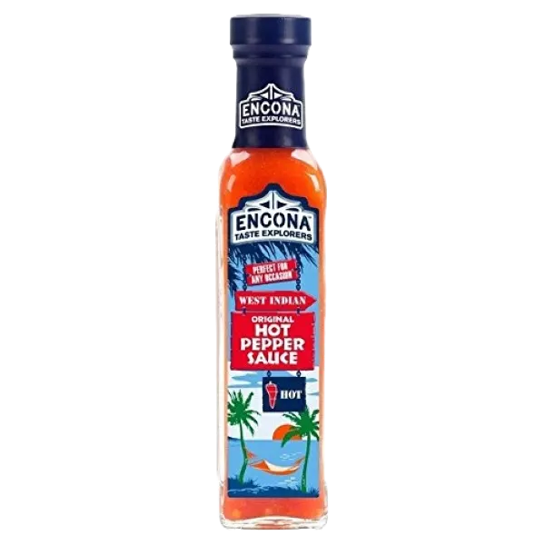 Encona W/Indian Original Hot Pepper Sauce 142ml  #428938