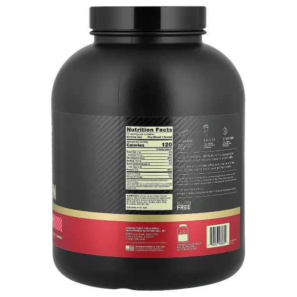Optimum Nutrition Gold Standard 100% Whey- Delicious Strawberry (5lbs) 2.27kg