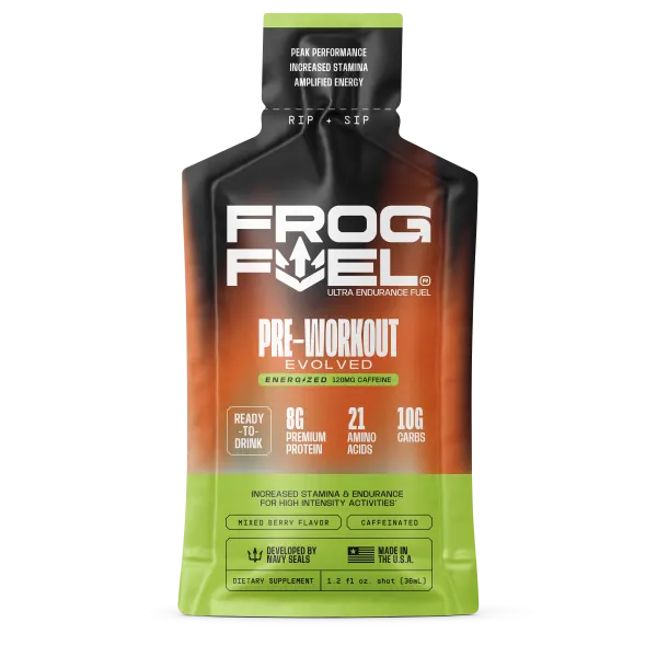 Frog Fuel Gf Ultra Energized Protein Liq Shot Mixed Berry Flavor 36ml