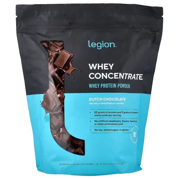 Legion Gf Whey Concentrate Prot. Dutch Choc Pwdr 30svs/915g #Lwccho30s