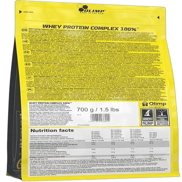 Olimp Whey Protein Complex 100% White Chocolate & Raspberry 700g