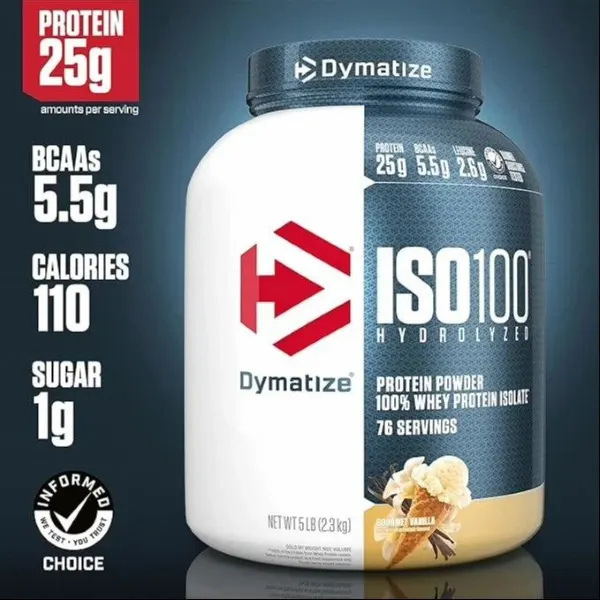 Dymatize Iso-100 Gourmet Vanilla 2.3kg